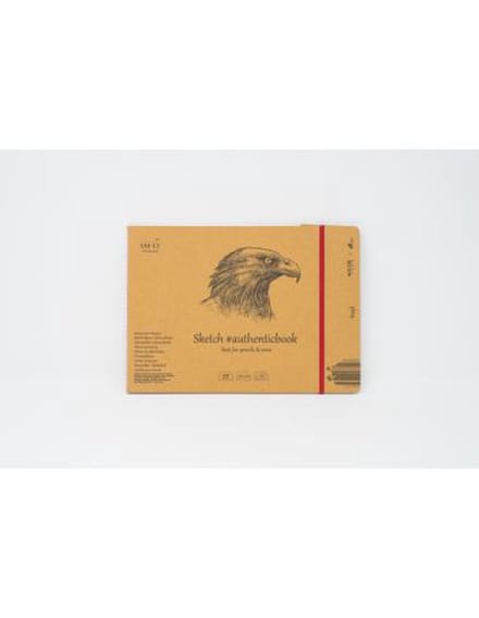 SMLT schetsblok Kraftpapier album 24,5x17,6 cm 90gr 24 vel.