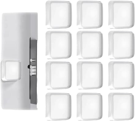 Deurstoppers - Deurklinkbuffers - Muren Beschermen - Zelfklevend - 12 stuks - Transparant