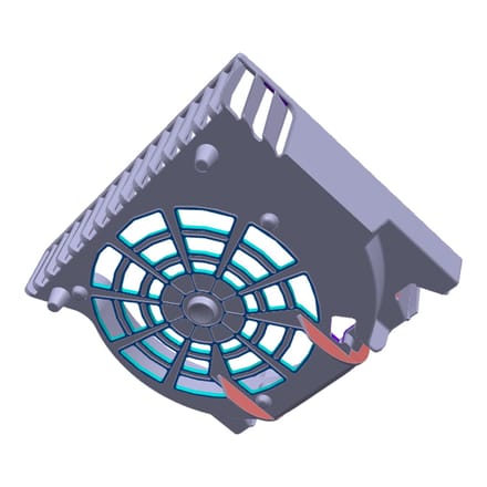 AEG ventilatorhuis, doos, 7820, 155x142.7mm 140177246018