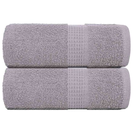 vidaXL - Gastendoekjes - FROGN - 2 - st - 30x50 - cm - 360 - g/m² - grijs
