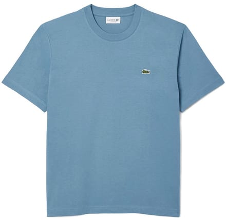 Lacoste heren O-hals shirt crocodile logo blauw IV