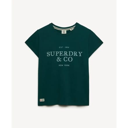 Dames-T-shirt Superdry Luxe Casual