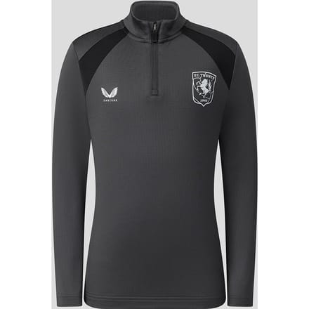 Fc Twente Training 26/27 Coaches Midlayer Top - Junior - Gunmetal