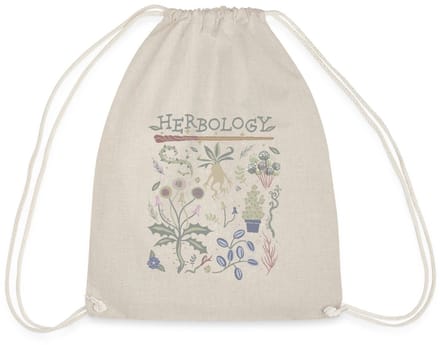 Harry Potter Herbology Botanisch Kruiden Ontwerp Gymtas