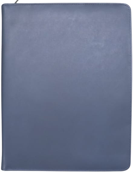 Safekeepers leren schrijfmap a4 - Schrijfmap - Documentenmap - Ipad cover - A4 - Leer - donkerblauw