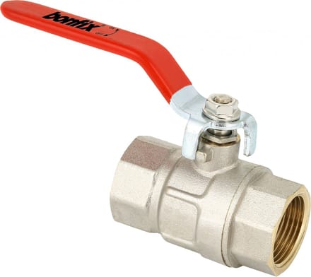 Bonfix messing kogelkraan 2 x binnendraad 3/8inch RpRp