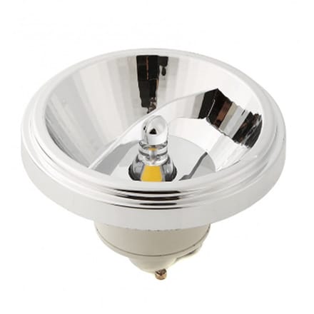 Ledl GU10 AR111 Spot 12W Warmwit Wit 45° Dimbaar