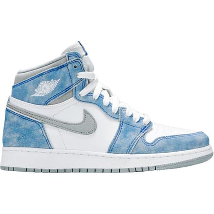 Jordan 1 Retro High Hyper Royal Gris Fumée (GS) 35.5 white