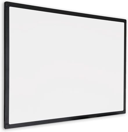 IVOL Whiteboard met zwart frame - Magnetisch - 45x60 cm