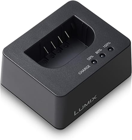 Batterijlader Houder - Accu Oplader - Camera Accu Laden - USB-PD Compatibel - 167x7x10 mm - Zwart