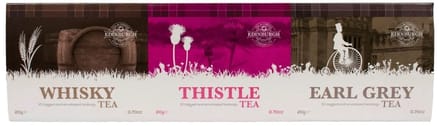 Thee 3 soorten SCOTTISH FLAVOURED - Theezakjes - Edinburgh tea and coffee