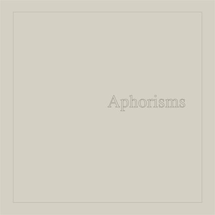 Graham Lambkin - Aphorisms (2 CD)