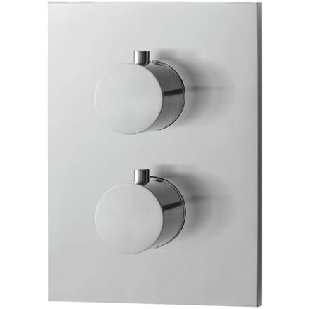 Herzbach LIVING iX thermostatic mixer concealed square 17.503055.2.09