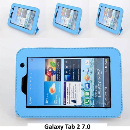 Samsung Galaxy Tab 2 7.0 Smart Tablethoes L Blauw voor bescherming van tablet (P3100)
