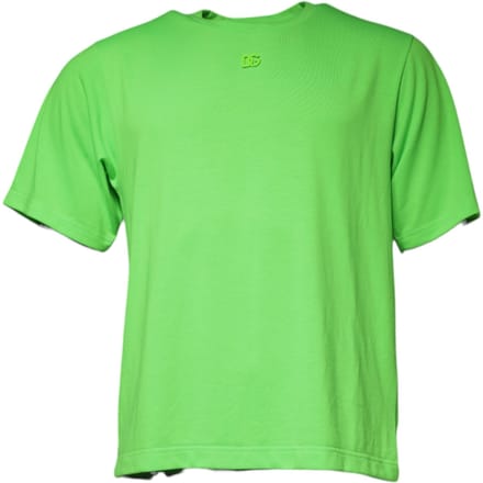 Boxy Fit T-shirt Limoengroen
