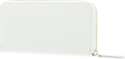 VALENTINO Portemonnee Zero Re Zip Wallet Bianco Wit