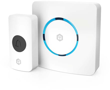 Nedis SmartLife Deurbelset - Draadloze Deurbel met Gong - Plug In - Wit