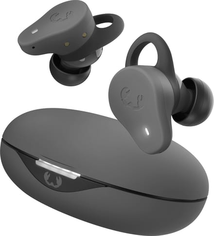 Fresh 'n Rebel Twins Rush - Sport Oordopjes – Active Noise Cancelling – Bluetooth 5.3 - Draadloos – Waterdicht – 36 uur Speeltijd - Storm Grey