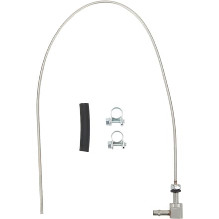 Brandstoftank Opstijgbuis Kit Auto Accessoires met Slangklemmen Vervanging voor Eberspacher D2 D4 white