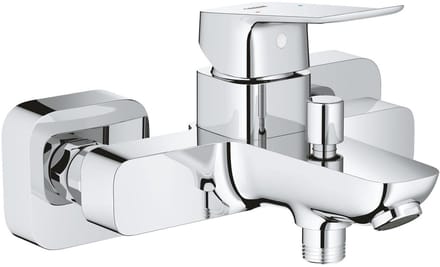 GROHE Dice Badmengkraan - Met Omstelling - Inclusief S-Koppelingen - Chroom