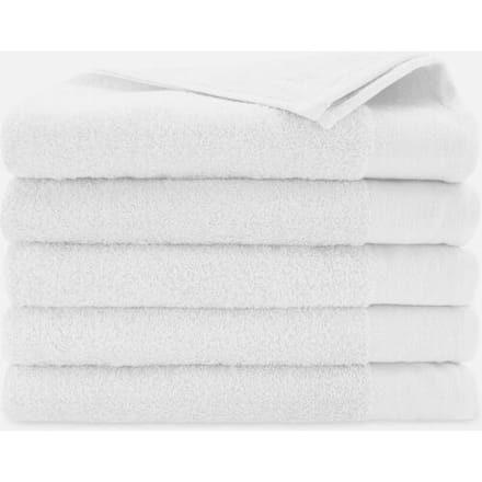 Walra Badhanddoek - Soft Cotton - Set van 5 - Hotel Kwaliteit - 100% katoen - 550 g/m² - 70x140 cm - Wit