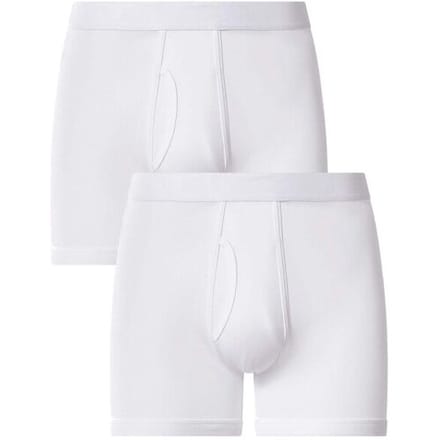 ESMARA MEN Set van 2 heren boxers (wit, S)