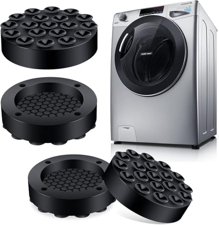4 Stuks Vibration Damper Wasmachine Universele Anti-Vibratie Mat Antislip Si