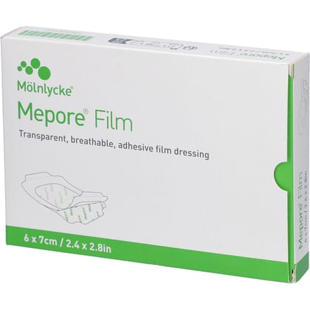 Mepore Film Verb Ster Tr. Adh 6x 7cm 10 270670