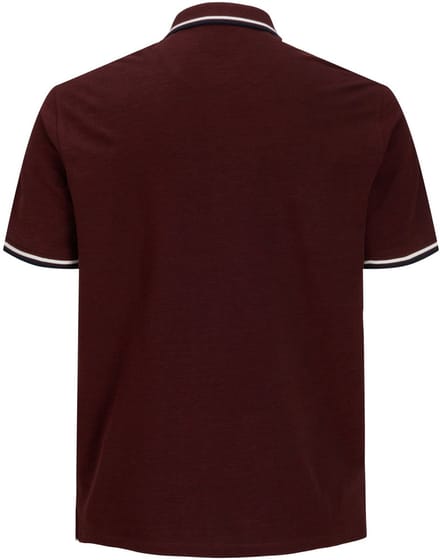 JACK & JONES PLUS - JJEPAULOS POLO SS NOOS PLS Heren Poloshirt
