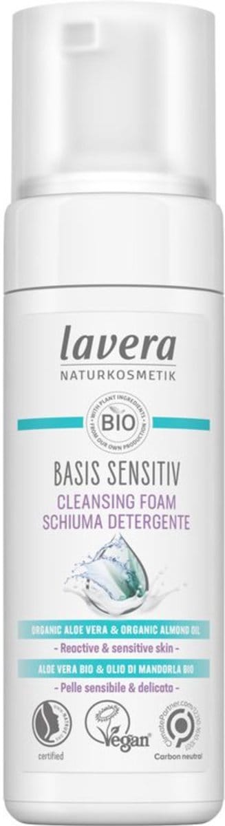 Lavera Basis Sensitive cleansing foam 150 Milliliter