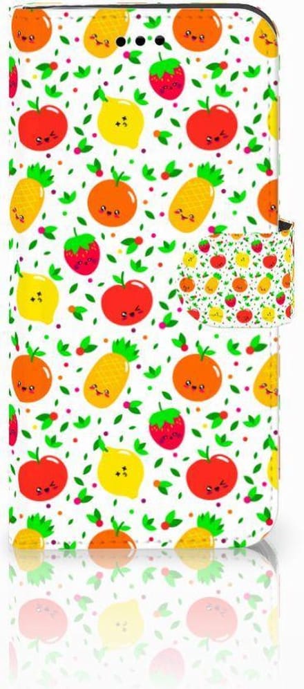 Huawei P10 Lite Book Cover Fruits