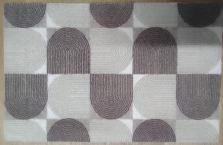 FOTAPIJT - Badmat - Bedrukte deurmat - Binnen - Termo Antislip - 40x60 cm - 6mm - Wasbaar - Polyamide