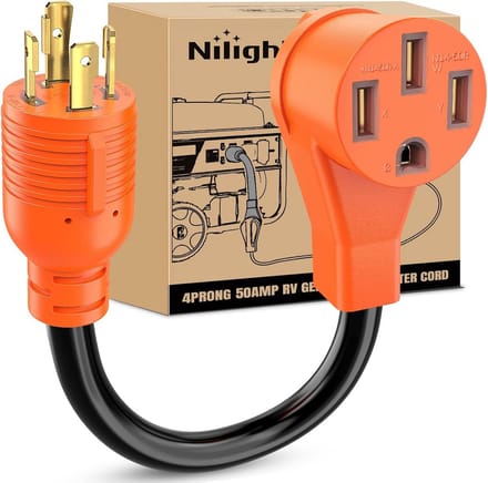 Omvormerkabel 30 naar 50 Amp voor Camper en Caravan