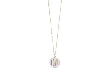 SILIS KETTING | GOLD OUT & LIGHT GREY | THE NECKLACE LOVE COLOR