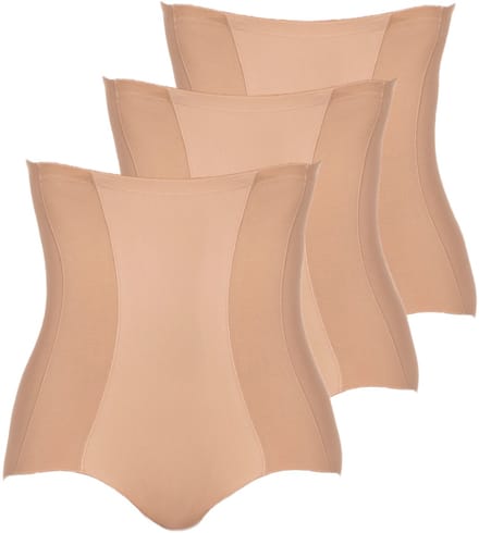 3-pack High waist Cotton Shape