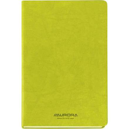 Notitieboek Aurora Capri A5 192blz lijn 80gr groen