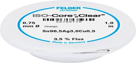 Felder LAttechnik ISOCore Clear SAC305 Soldeertin Spoel Sn96