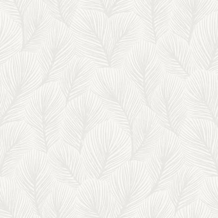 Boråstapeter Vliesbehang 4705 - Woodland - Botanisch Wit - 53cm x 10.05m