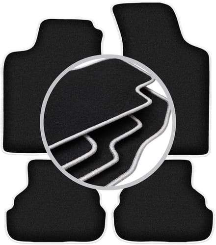 CARLUX-SILVER automatten voor: Volkswagen Golf III cabrio, hatchback, stationwagen (1993-2002)