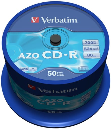 Verbatim 43343 CD-R disc 700 MB 50 stuk(s) Spindel