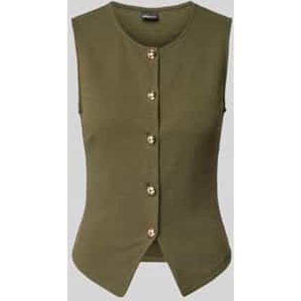 Gilet met knoopsluiting