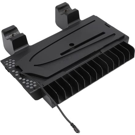 Station de Refroidissement RGB pour PS5 Ventilateur de Refroidissement Multifonction Réglable Support de Chargement Double pour PS5 noir