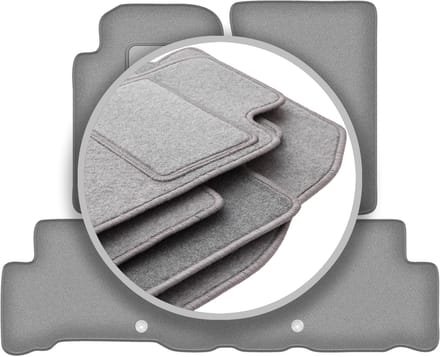 Grijze automatten voor: SsangYong Rexton III SUV (2013-)