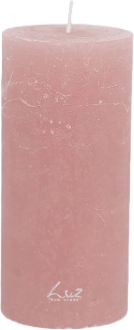 Rasteli Luz Your Senses Stomp Kaars Taupe-Rosé D 7 cm H 15 cm