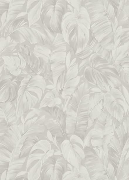 Erismann Vinylbehang 10416-10 - Play of Light - Botanisch Grijs - 53cm x 10.05m