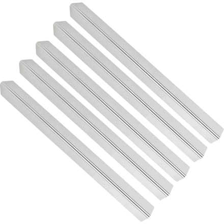 3 Stuks BBQ Hitteplaten Roestvrij Staal Brander Grill Reserve Onderdelen Accessoires white