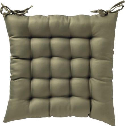 SONNY - stoelkussen 40x40 cm - outdoor matraskussen - Olive Branch - groen