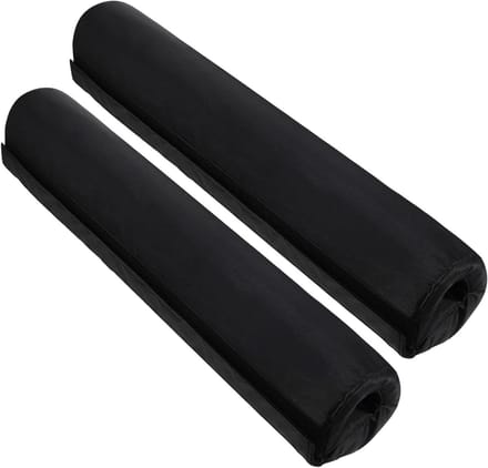 Squat Pad Sets - Schouderbeschermer Halter - Gewichtheffen Training - Verdeelt Gewicht Druk - 2 Sets - Zwart