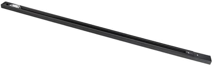 QAZQA Rail 1 meter zwart voor 1-fase rail