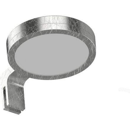 Lightme LED spiegellamp Aqua ON-Top bladzilver
